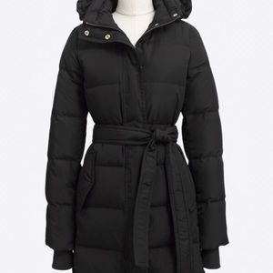 J. Crew Factory mid-length puffer coat